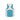 Débardeur de Padel Femme Nox Pro Bleu Turquoise - vue de dos