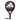 Raquette de Padel Adidas Adipower CTRL Multiweight Pro EDT 2025 - vue de face, raquette en forme ronde, conçue pour les joueurs experts en quête de contrôle absolu