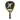 Raquette de Padel Drop Shot Axion Attack 2024 - vue du cadre, avec un équilibre adapté aux joueurs en quête de polyvalence