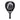 Raquette de Padel Head Coello Motion 2025 - vue de face, raquette de forme diamant, conçue pour les joueurs avancés en quête de puissance