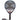 Raquette de Padel Nox AT10 Luxury Genius 12K 2025 By Agustin Tapia - vue de face, raquette de forme goutte d'eau, conçue pour les joueurs experts en quête de polyvalence