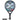 Raquette de Padel Nox Equation Light Woman Advanced 2025 - vue de face, raquette de forme ronde, conçue pour les joueuses intermédiaires en quête de contrôle