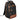 Sac à dos Nox Luxury Open Series Noir/Marron - vue de trois-quart