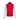 Veste de Padel Head Club 25 Rouge/Blanc 2025 - vue de face avec coeur rouge et manche blanche