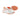 Chaussures de Padel Femme Head Motion Pro Blanc/Orange - vue de l'extérieur de la chaussure et de la semelle