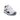 Chaussures de Padel Homme Bullpadel Hybrid Fly 26V Blanc - vue de trois-quart