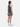 Débardeur Femme Head Club 25 Tech Bleu marine - vue de joueuse portant de dos