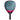 Raquette de Padel Aca Palladium Red 2 2026 - vue de face, raquette de forme diamant, conçue pour les joueurs avancés en quête de puissance