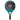 Raquette de Padel Aca Roqueta Vert/Rose 2026 - vue de face, raquette de forme ronde, conçue pour les joueurs intermédiaires en quête de contrôle