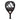 Raquette de Padel Adidas Adipower A1Padel 2025 - vue de face, raquette de forme diamant, conçue pour les joueurs experts en quête de puissance