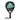 Raquette de Padel Adidas Adipower Woman Lite 3.1 - vue de face, raquette de forme ronde, conçue pour les joueuses avancées en recherche de contrôle