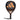 Raquette de Padel Adidas Arrow Hit Carbon Control 2026 - vue de face, raquette de forme ronde, conçue pour les joueurs avancés en quête de contrôle