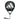 Raquette de Padel Adidas Cross It Carbon CTRL 3.4 2025 - vue de face, raquette de forme ronde, conçue pour les joueurs experts en quête de contrôle