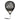 Raquette de Padel Adidas Cross IT Pro EDT 2025 - vue de face, raquette de forme ronde, conçue pour les joueurs et joueuses experts en quête de contrôle