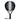 Raquette de Padel Adidas Drive Black 3.4 2025 - vue de face, raquette de forme ronde, conçue pour les joueurs débutants en quête de contrôle
