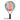 Raquette de Padel Adidas Drive Grey 3.4 2025 - vue de face, raquette de forme ronde, conçue pour les joueurs débutants en quête de contrôle