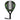 Raquette de Padel Adidas Match Black/Lime 3.5 2026 - vue de face, raquette de forme goutte d'eau, conçue pour les joueurs débutants en quête de polyvalence
