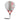 Raquette de Padel Adidas Match Light 3.4 2025 - vue de face, raquette de forme goutte d'eau, conçue pour les joueurs débutants en quête de polyvalence