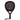Raquette de Padel Adidas Metalbone Carbon 3.3 2024 - vue de face, raquette de forme diamant, conçue pour les joueurs avancés en quête de puissance