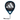 Raquette de Padel Adidas Metalbone Ctrl 3.3 2024 - vue de face, raquette de forme ronde, conçue pour les joueurs avancés en quête de contrôle