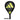 Raquette de Padel Adidas Rx Series Lime 3.4 2025 - vue de face, raquette de forme ronde, conçue pour les joueurs débutants en quête de contrôle