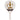 Raquette de Padel Black Crown Hurricane Pro 3.0 - vue de face, raquette de forme ronde, conçue pour les joueuses avancées en quête de contrôle