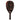 Raquette de Padel Black Crown Iconic 2026 - vue de côté droit, avec un profil adapté aux joueurs intermédiaires polyvalents