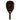 Raquette de Padel Black Crown Iconic 2026 - vue de côté gauche, avec un profil adapté aux joueurs intermédiaires polyvalents
