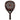 Raquette de Padel Black Crown Iconic 2026 - vue de face, raquette de goutte d'eau conçue pour les joueurs intermédiaires polyvalents