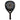 Raquette de Padel Black Crown Iconic Crown 2026 - vue de face, raquette de goutte d'eau conçue pour les joueurs intermédiaires polyvalents
