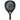 Raquette de Padel Head Bolt 2025 Black - vue de face, raquette de forme goutte d'eau, conçue pour les joueurs débutants en quête de polyvalence
