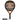 Raquette de Padel Nox Equation Advanced 2024 - vue de face, raquette de forme ronde, conçue pour les joueurs intermédiaires en quête de contrôle