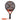 Raquette de Padel Nox Equation Hard Advanced 2027 - vue de face, raquette en forme ronde, conçue pour les joueurs intermédiaires privilégiant le contrôle