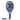 Raquette de Padel Nox Equation Soft Advanced 2027 - vue de côté, avec un profil adapté aux joueurs intermédiaires privilégiant le contrôle