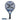 Raquette de Padel Nox Equation Soft Advanced 2027 - vue de face, raquette en forme ronde conçue pour les joueurs intermédiaires privilégiant le contrôle