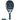 Raquette de Padel Nox Quantum Cobalt 12K 2025 - vue de côté, avec un profil adapté aux joueurs en quête de polyvalence