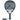 Raquette de Padel Nox TL10 Quantum 12K By Tino Libaak 2025 - vue de face, raquette de forme goutte d'eau, conçue pour les joueurs avancés en quête de polyvalence