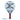 Raquette de Padel Nox Ventus Control 12K by Aranzazu Osoro 2027 - vue de face, raquette de forme ronde, conçue pour les joueurs avancés privilégiant le contrôle