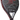 Raquette de Padel Nox X-One Evo Red - vue du coeur, avec une stabilité adaptée aux joueurs en quête de contrôle