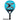 Raquette de Padel Nox X-Zero Bleu 2026 - vue de face, raquette en forme ronde conçue pour les joueurs débutants en quête de contrôle