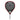 Raquette de Padel Siux Electra ST5 Stupa Fire Red - vue de face, raquette de forme diamant, conçue pour les joueurs experts en quête de puissance