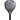 Raquette de Padel Siux Fenix Pro 5 Black by Leo Augsburger 2025 - vue de face, raquette de forme diamant, conçue pour les joueurs experts en quête de puissance