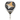 Raquette de Padel Starvie Astrum Pro Limited Edition - vue de face, raquette de forme ronde, conçue pour les joueurs avancés en quête de contrôle