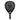 Raquette de Padel StarVie Black Titan 2027 - vue de face, raquette de forme goutte d'eau, conçue pour les joueurs experts offensifs