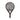 Raquette de Padel Starvie Comet 2022 - vue de face, raquette de forme ronde, conçue pour les joueurs intermédiaires en quête de contrôle
