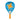 Raquette de Padel Starvie Dronos Galaxy Speed 2.0 2023 - vue de face, raquette de forme goutte d'eau, conçue pour les joueurs intermédiaires en quête de polyvalence