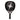 Raquette de Padel StarVie Metheora+ 2027 - vue de face, raquette de forme goutte d'eau, conçue pour les joueurs intermédiaires polyvalents