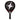 Raquette de Padel StarVie Raptor+ 2027 - vue de face, raquette de forme goutte d'eau, conçue pour les joueurs experts polyvalents