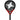 Raquette de Padel Starvie Raptor Pro Touch 2025 - vue de face, raquette de forme ronde, conçue pour les joueurs avancés en quête de contrôle