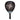 Raquette de Padel StarVie Triton Power+ 2027 - vue de face, raquette de forme diamant conçue pour les joueurs experts offensifs